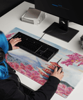 Tapis De Souris Japonais Paysage Aquarelle - La Planète Gaming