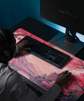 Tapis de Souris Japonais Paysage Cerisiers - La Planète Gaming