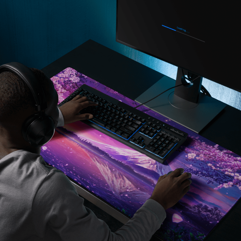 Tapis De Souris Japonais Paysage Zen Mont Fuji - La Planète Gaming