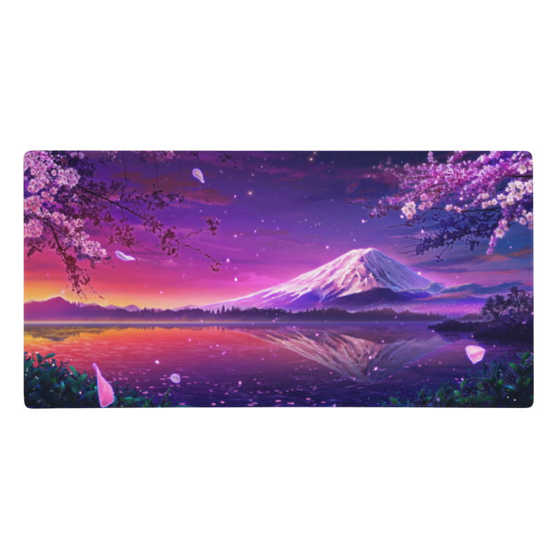 Tapis De Souris Japonais Paysage Zen Mont Fuji - La Planète Gaming
