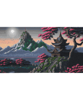 Tapis De Souris Japonais Paysage Zen Pixel - La Planète Gaming