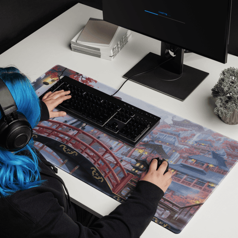 Tapis De Souris Japonais Pont Sakura Impérial - La Planète Gaming