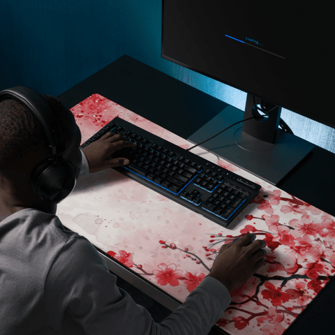 Tapis De Souris Japonais Sakura - La Planète Gaming