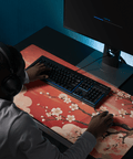 Tapis de Souris Japonais Sakura Soleil Levant - La Planète Gaming