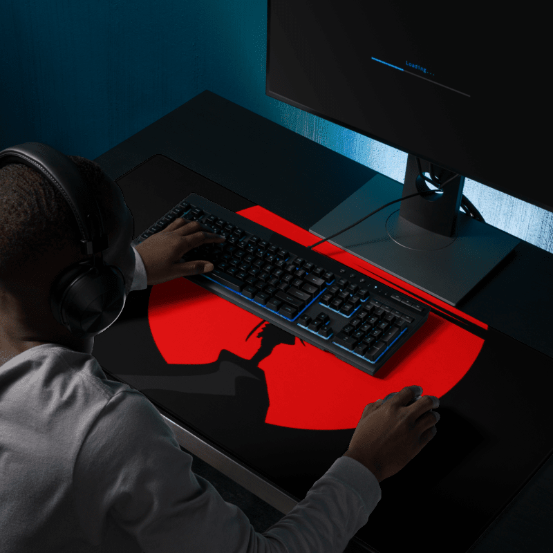 Tapis De Souris Japonais Samouraï - La Planète Gaming