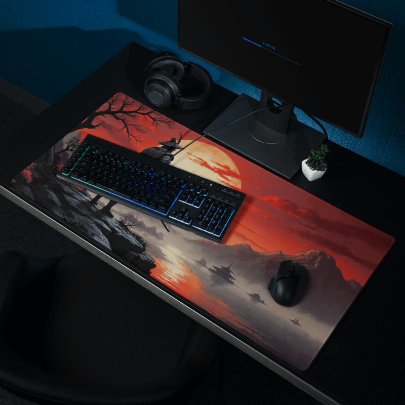 Tapis De Souris Japonais Samouraï Armure Katana - La Planète Gaming