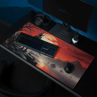 Tapis De Souris Japonais Samouraï Armure Katana - La Planète Gaming