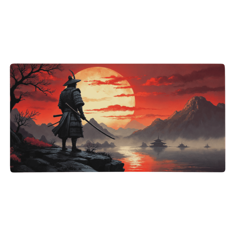 Tapis De Souris Japonais Samouraï Armure Katana - La Planète Gaming