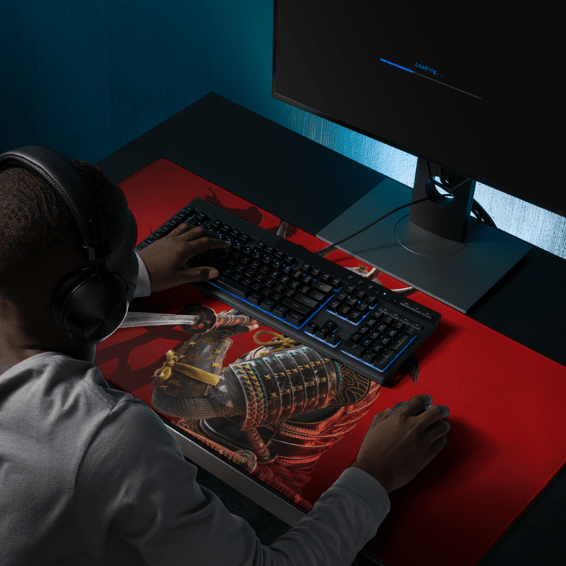 Tapis De Souris Japonais Samouraï Impérial - La Planète Gaming