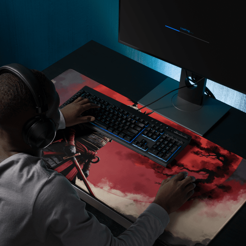 Tapis De Souris Japonais Samouraï Légendaire - La Planète Gaming