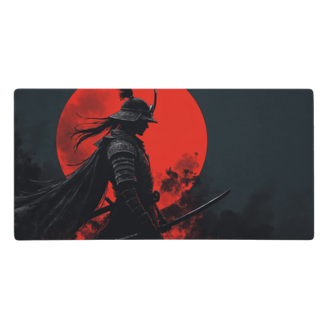 Tapis De Souris Japonais Samouraï Obscure - La Planète Gaming