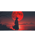 Tapis De Souris Japonais Samouraï Silhouette - La Planète Gaming