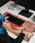 Tapis De Souris Japonais Ukiyo - e Mont Fuji Sakura - La Planète Gaming