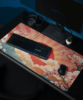 Tapis De Souris Japonais Ukiyo - e Mont Fuji Sakura - La Planète Gaming