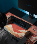 Tapis De Souris Japonais Ukiyo - e Mont Fuji Sakura - La Planète Gaming