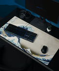 Tapis De Souris Japonais Vague d’Hokusai - La Planète Gaming