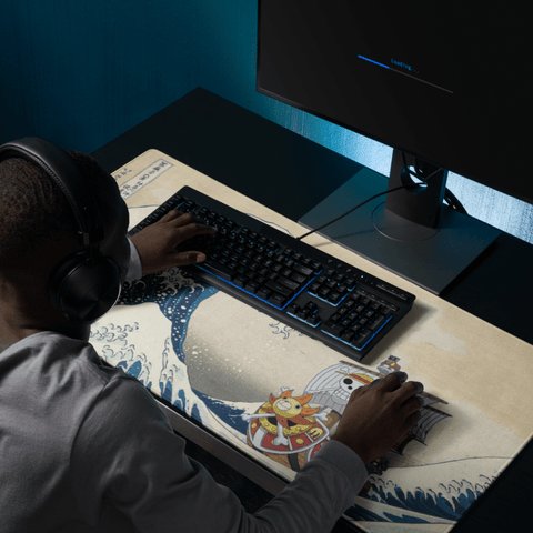Tapis De Souris Japonais Vague Pirate - La Planète Gaming