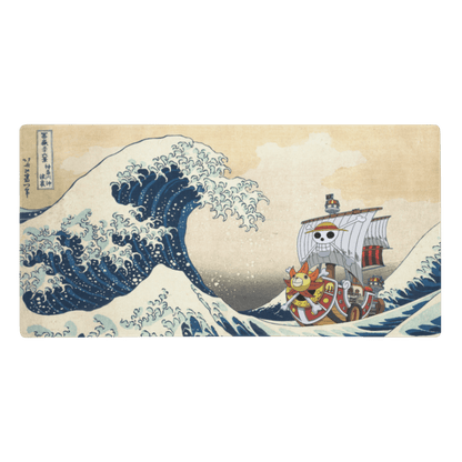 Tapis De Souris Japonais Vague Pirate - La Planète Gaming