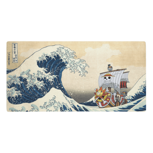 Tapis De Souris Japonais Vague Pirate - La Planète Gaming