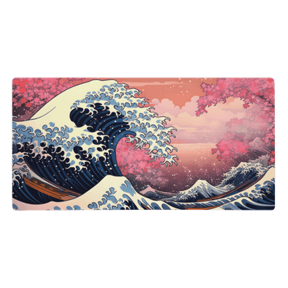 Tapis De Souris Japonais Vague Sakura - La Planète Gaming