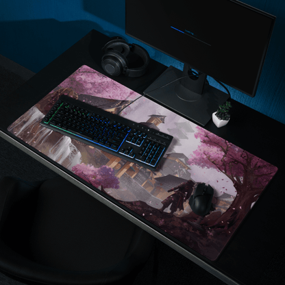 Tapis De Souris Japonais Village Sakura Impérial - La Planète Gaming