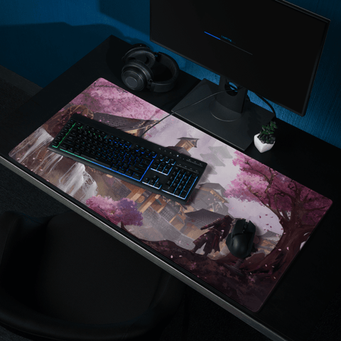 Tapis De Souris Japonais Village Sakura Impérial - La Planète Gaming