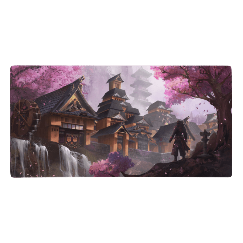 Tapis De Souris Japonais Village Sakura Impérial - La Planète Gaming