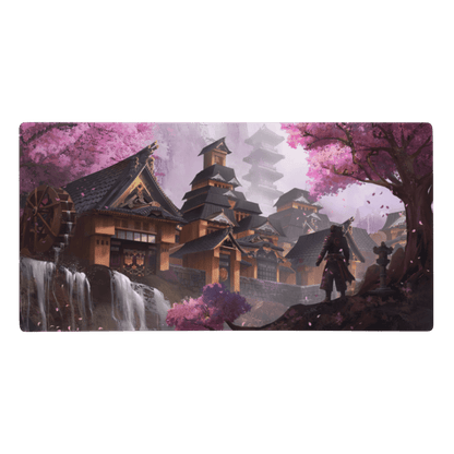 Tapis De Souris Japonais Village Sakura Impérial - La Planète Gaming