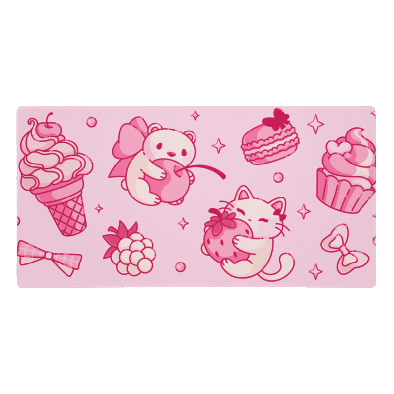 Tapis de Souris Kawaii Animaux Cute - La Planète Gaming