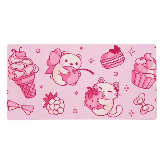 Tapis de Souris Kawaii Animaux Cute - La Planète Gaming