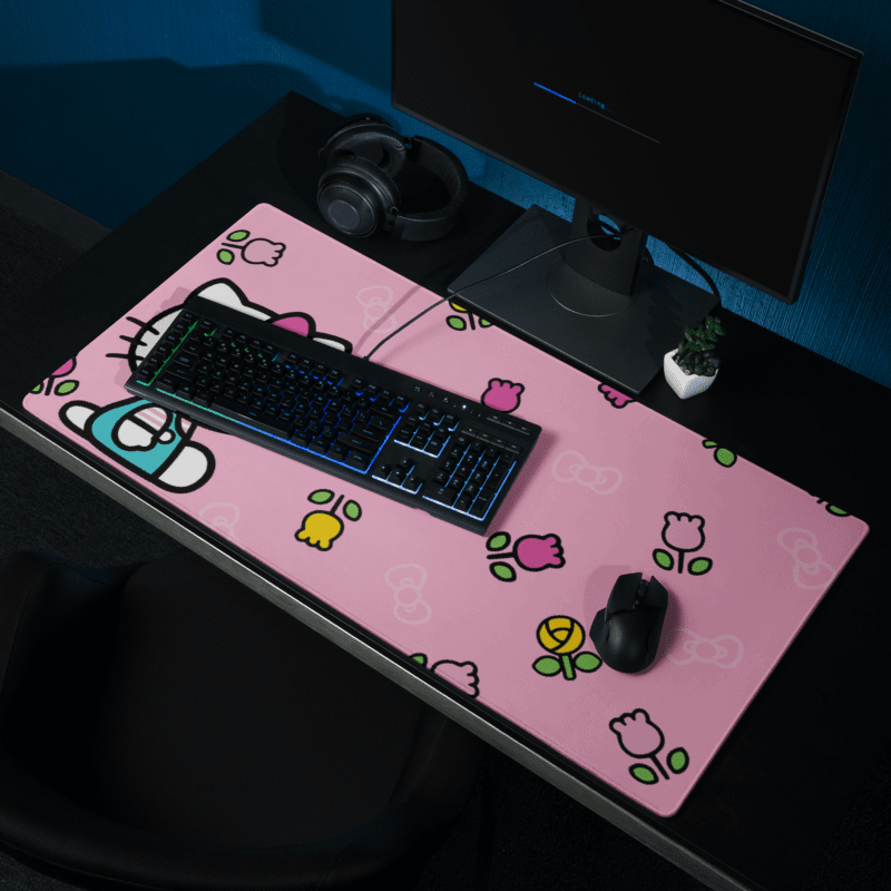 Tapis de Souris Kawaii Chat Blanc - La Planète Gaming