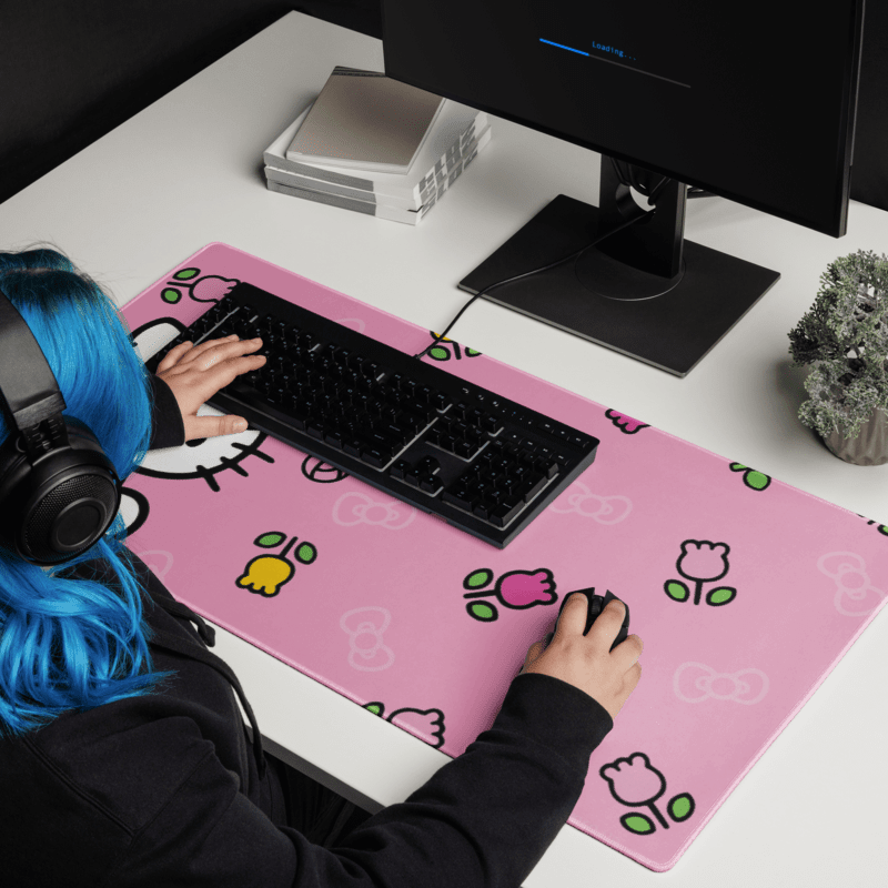 Tapis de Souris Kawaii Chat Blanc - La Planète Gaming