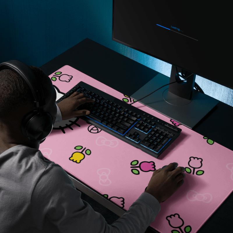 Tapis de Souris Kawaii Chat Blanc - La Planète Gaming