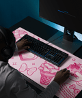 Tapis de Souris Kawaii Chaton Girly - La Planète Gaming
