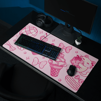 Tapis de Souris Kawaii Chaton Girly - La Planète Gaming