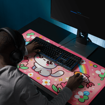 Tapis de Souris Kawaii Chaton Mignon - La Planète Gaming