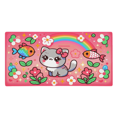 Tapis de Souris Kawaii Chaton Mignon - La Planète Gaming