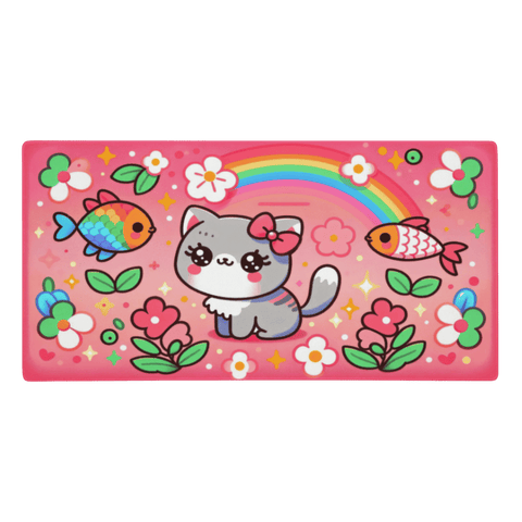 Tapis de Souris Kawaii Chaton Mignon - La Planète Gaming