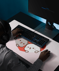 Tapis de Souris Kawaii Chatons Amoureux - La Planète Gaming