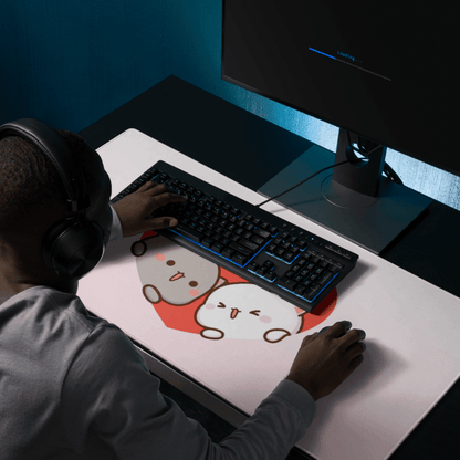 Tapis de Souris Kawaii Chatons Amoureux - La Planète Gaming