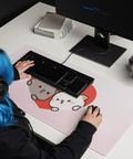 Tapis de Souris Kawaii Chatons Amoureux - La Planète Gaming