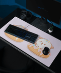 Tapis de Souris Kawaii Chatons Donuts - La Planète Gaming