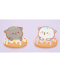 Tapis de Souris Kawaii Chatons Donuts - La Planète Gaming