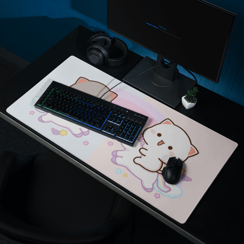 Tapis de Souris Kawaii Chatons Licorne - La Planète Gaming