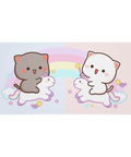 Tapis de Souris Kawaii Chatons Licorne - La Planète Gaming