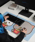 Tapis de Souris Kawaii Chatons Ramen - La Planète Gaming