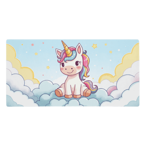 Tapis de Souris Kawaii Licorne Mignonne - La Planète Gaming