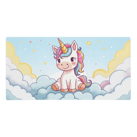 Tapis de Souris Kawaii Licorne Mignonne - La Planète Gaming