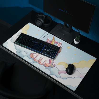 Tapis de Souris Kawaii Licorne Mignonne - La Planète Gaming