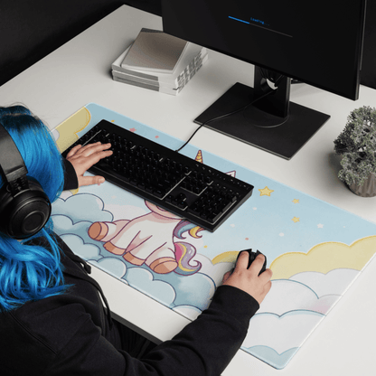Tapis de Souris Kawaii Licorne Mignonne - La Planète Gaming